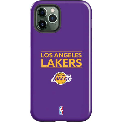 NBA Los Angeles Lakers Standard - Purple iPhone 12 Pro Impact Case