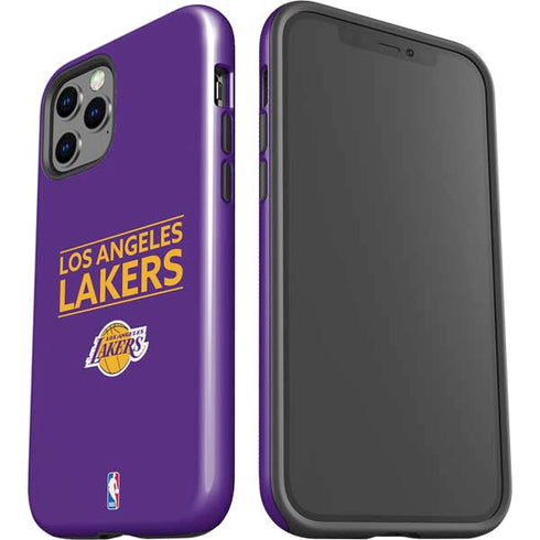 NBA Los Angeles Lakers Standard - Purple iPhone 12 Pro Impact Case