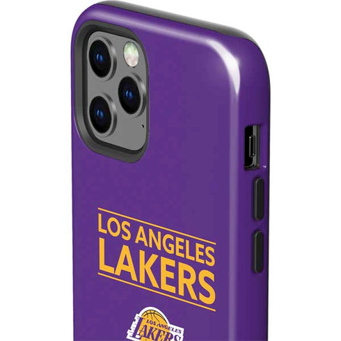 NBA Los Angeles Lakers Standard - Purple iPhone 12 Pro Max Impact Case