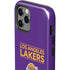 NBA Los Angeles Lakers Standard - Purple iPhone 12 Pro Max Impact Case