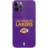 NBA Los Angeles Lakers Standard - Purple iPhone 12 Pro Max Skin