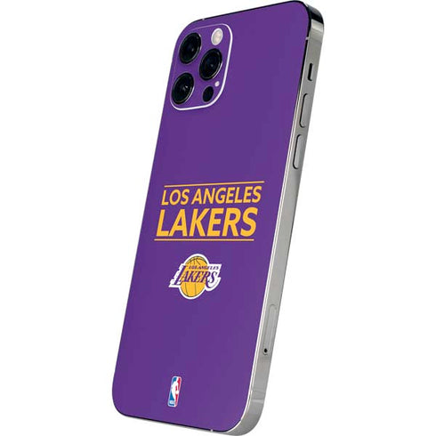 NBA Los Angeles Lakers Standard - Purple iPhone 12 Pro Max Skin