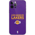 NBA Los Angeles Lakers Standard - Purple iPhone 12 Pro Skin