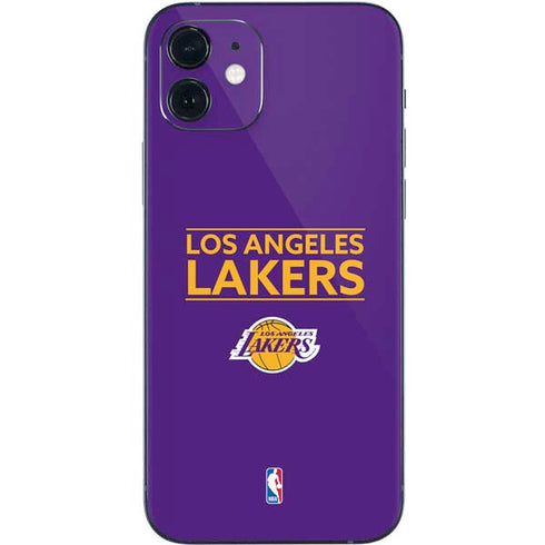 NBA Los Angeles Lakers Standard - Purple iPhone 12 Skin