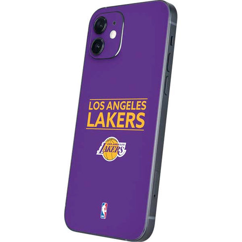 NBA Los Angeles Lakers Standard - Purple iPhone 12 Skin