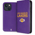 NBA Los Angeles Lakers Standard - Purple iPhone 13 Folio Case