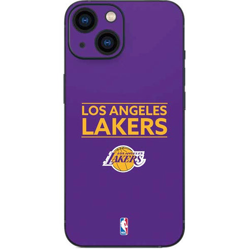 NBA Los Angeles Lakers Standard - Purple iPhone 13 Mini Skin
