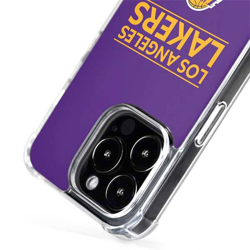 NBA Los Angeles Lakers Standard - Purple iPhone 13 Pro MagSafe Case