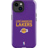 NBA Los Angeles Lakers Standard - Purple iPhone 15 Plus Impact Case