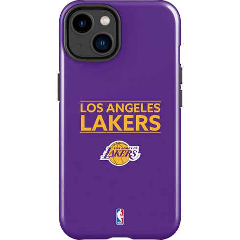 NBA Los Angeles Lakers Standard - Purple iPhone 14 Plus Impact Case