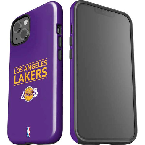 NBA Los Angeles Lakers Standard - Purple iPhone 14 Plus Impact Case