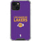 NBA Los Angeles Lakers Standard - Purple iPhone 14 Plus Clear Case