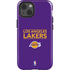 NBA Los Angeles Lakers Standard - Purple iPhone 15 Impact Case