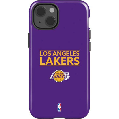NBA Los Angeles Lakers Standard - Purple iPhone 14 Impact Case