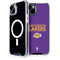 NBA Los Angeles Lakers Standard - Purple iPhone 15 Plus MagSafe Case