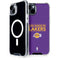 NBA Los Angeles Lakers Standard - Purple iPhone 14 Plus MagSafe Case