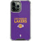 NBA Los Angeles Lakers Standard - Purple iPhone 14 Pro Max Clear Case