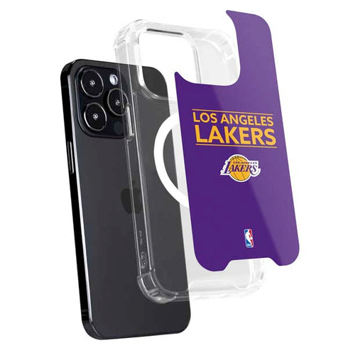 NBA Los Angeles Lakers Standard - Purple iPhone 15 Pro Max MagSafe Case