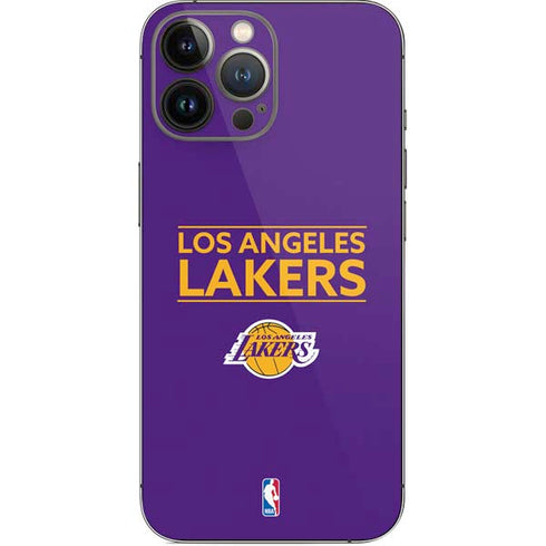 NBA Los Angeles Lakers Standard - Purple iPhone 14 Pro Max Skin