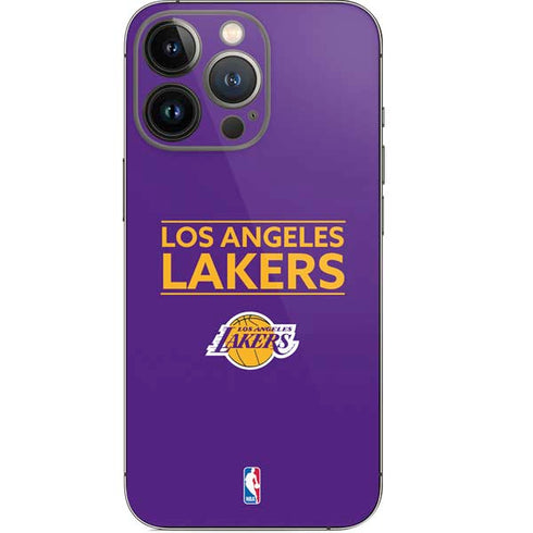 NBA Los Angeles Lakers Standard - Purple iPhone 14 Pro Skin