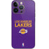 NBA Los Angeles Lakers Standard - Purple iPhone 14 Pro Skin