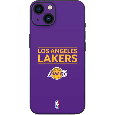 NBA Los Angeles Lakers Standard - Purple iPhone 14 Skin