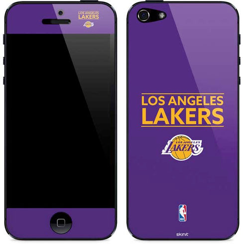 NBA Los Angeles Lakers Standard - Purple iPhone 5/5s/5SE Skin