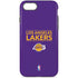 NBA Los Angeles Lakers Standard - Purple iPhone 8 Pro Case