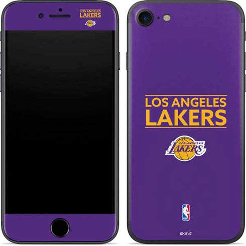 NBA Los Angeles Lakers Standard - Purple iPhone 8 Skin