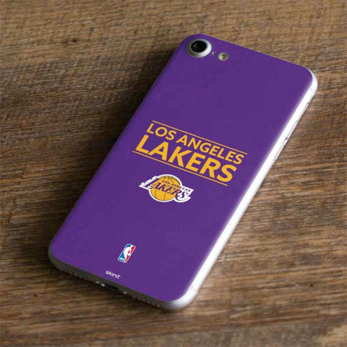 NBA Los Angeles Lakers Standard - Purple iPhone 8 Skin