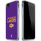 NBA Los Angeles Lakers Standard - Purple iPhone SE (2nd & 3rd Gen) Clear Case