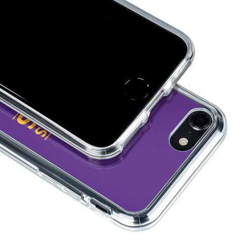 NBA Los Angeles Lakers Standard - Purple iPhone SE (2nd & 3rd Gen) Clear Case