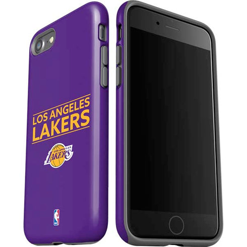 NBA Los Angeles Lakers Standard - Purple iPhone SE (2nd & 3rd Gen) Pro Case