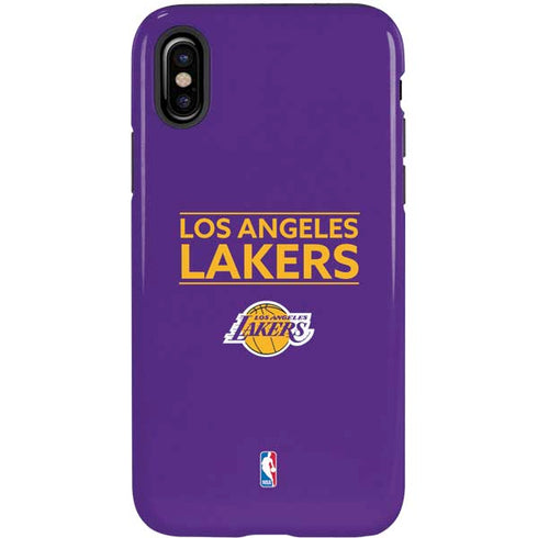 NBA Los Angeles Lakers Standard - Purple iPhone X Pro Case
