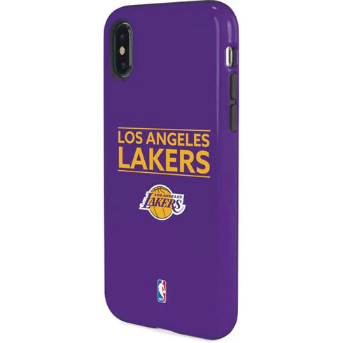NBA Los Angeles Lakers Standard - Purple iPhone X Pro Case