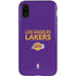 NBA Los Angeles Lakers Standard - Purple iPhone XR Pro Case