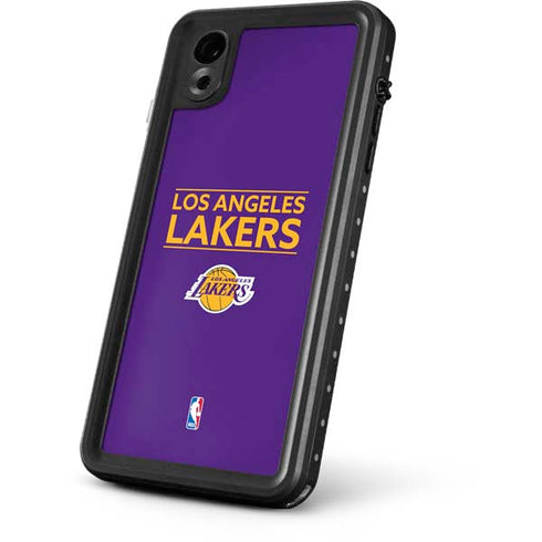 NBA Los Angeles Lakers Standard - Purple iPhone XR Waterproof Case