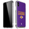 NBA Los Angeles Lakers Standard - Purple iPhone XS Max Clear Case