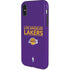 NBA Los Angeles Lakers Standard - Purple iPhone XS Pro Case