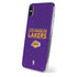 NBA Los Angeles Lakers Standard - Purple iPhone XS Skin