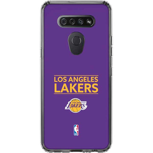NBA Los Angeles Lakers Standard - Purple LG K51/Q51 Clear Case