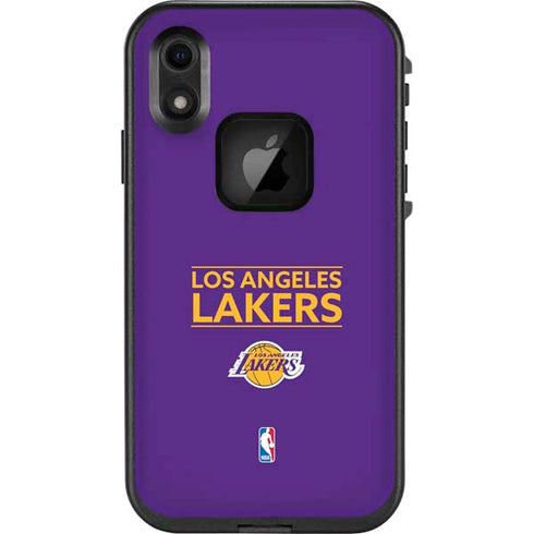NBA Los Angeles Lakers Standard - Purple LifeProof Fre iPhone Skin