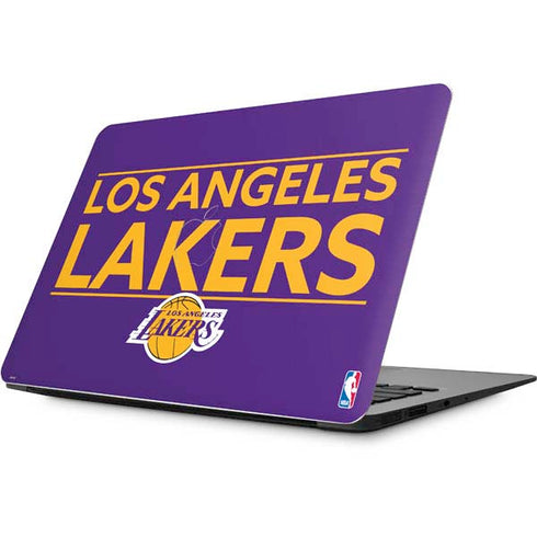 NBA Los Angeles Lakers Standard - Purple Apple MacBook Skin