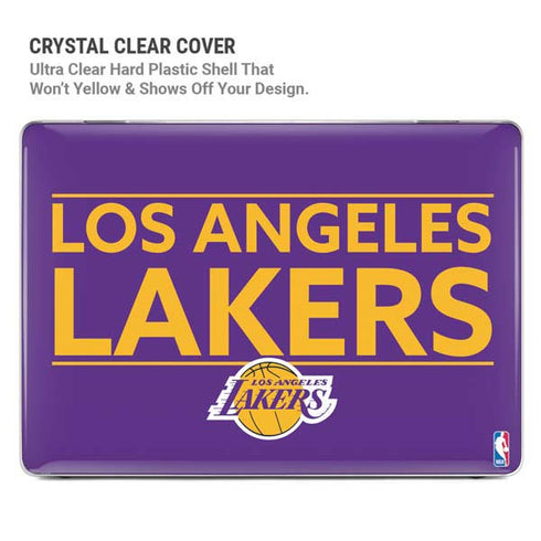 NBA Los Angeles Lakers Standard - Purple MacBook Air 13in M1 (2021) Case plus Skin
