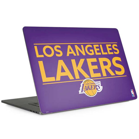 NBA Los Angeles Lakers Standard - Purple Apple MacBook Pro 15-inch Skin