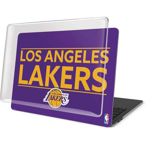 NBA Los Angeles Lakers Standard - Purple MacBook Pro 15in (2016-19) Case plus Skin
