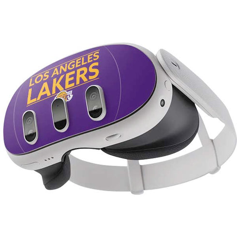 NBA Los Angeles Lakers Standard - Purple Meta Quest 3 Skin