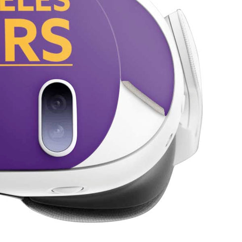 NBA Los Angeles Lakers Standard - Purple Meta Quest 3 Skin