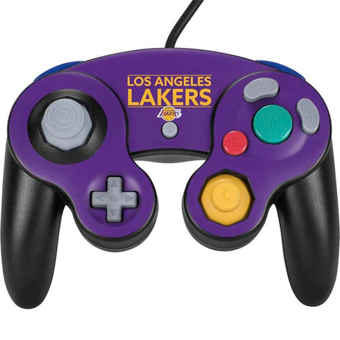 NBA Los Angeles Lakers Standard - Purple Nintendo GameCube Controller Skin