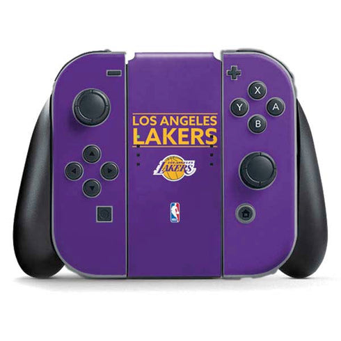 NBA Los Angeles Lakers Standard - Purple Nintendo Switch (2017-2021) Joy-Con Controller Skin